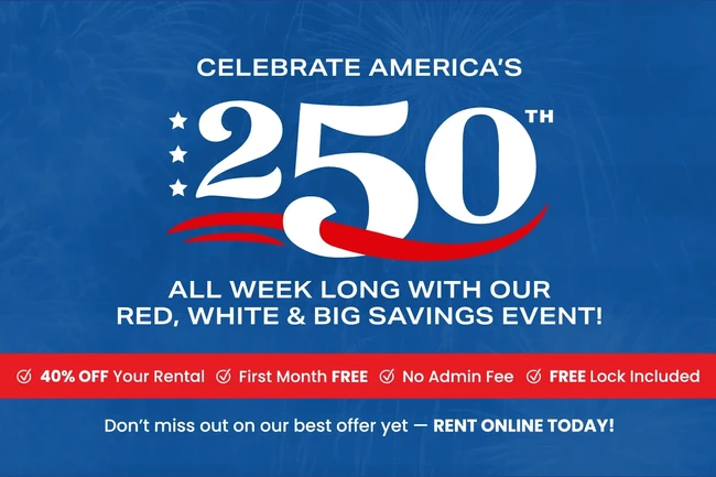 storage facility banner